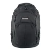 TUCCI Laptop Backpack, Medium, Black (T0565)