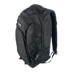 TUCCI Laptop Backpack, Medium, Black (T0565)
