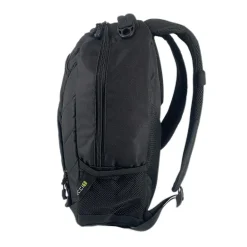 TUCCI Laptop Backpack, Medium, Black (T0565)