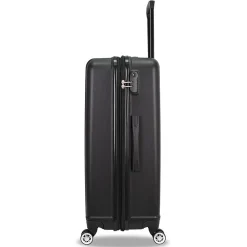 2-Piece Hardside Spinner Luggage Set, TSA Checkpoint Friendly, Black (S0536-02PC-BLK)<TUCCI Sale