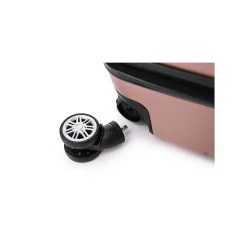 3-Piece Hardside Spinner Carry-On Luggage Set, TSA Checkpoint Friendly, Rose Gold (S0567-03PC-RGD)<TUCCI Clearance