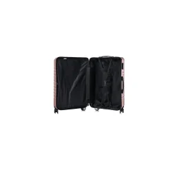 3-Piece Hardside Spinner Carry-On Luggage Set, TSA Checkpoint Friendly, Rose Gold (S0567-03PC-RGD)<TUCCI Clearance