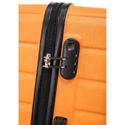 3-Piece Hardside Spinner Carry-On Luggage Set, TSA Checkpoint Friendly, Burnt Orange (S0568-03PC-BRTO)<TUCCI Discount