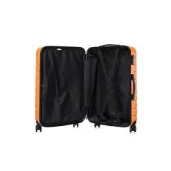3-Piece Hardside Spinner Carry-On Luggage Set, TSA Checkpoint Friendly, Burnt Orange (S0568-03PC-BRTO)<TUCCI Discount
