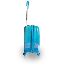 RexDino Hardside Carry-On Suitcase, 4-Wheeled Spinner, TSA Checkpoint Friendly, Blue (T0496-RexDino)<TUCCI Clearance