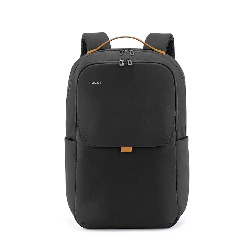 TUCCI SwiftPack Laptop Backpack, Medium, Black (T0634)