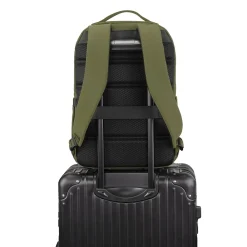 TUCCI TrekSack Laptop Backpack, Medium, Green (T0635)