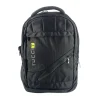 TUCCI Turbo Pack Backpack, Medium, Black (T0561)
