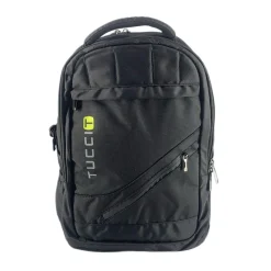 TUCCI Turbo Pack Backpack, Medium, Black (T0561)