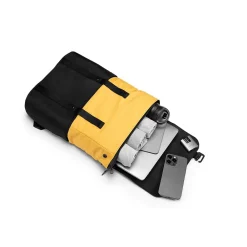 TUCCI VentureSack Laptop Backpack, Medium, Black (T0639)