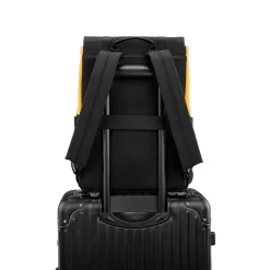 TUCCI VentureSack Laptop Backpack, Medium, Black (T0639)