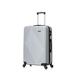 VOYAGE Vertice Hardside Spinner Luggage Set, TSA Checkpoint Friendly, (V0001-02PC-SLV)<TUCCI Online