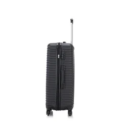 VOYAGE Vertice 2-Piece Hardside Spinner Luggage Set, TSA Checkpoint Friendly, (V0001-02PC-BLK)<TUCCI New