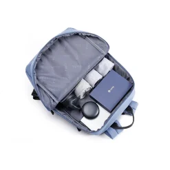TUCCI WarriorPack Laptop Backpack, Medium, Blue (T0633)