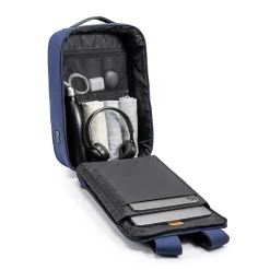 TUCCI Whirlwind Laptop Backpack, Medium, Blue (T0594)