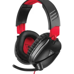 Outlet Turtle Beach Recon 70 Wired Over-the-Head Stereo Gaming Headset, Black/Red (TBS-8010-01)