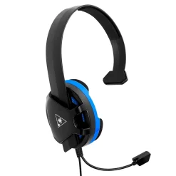 New Turtle Beach Recon Chat 3.5mm Gaming Headset, Xbox Series X|S, Xbox One, Nintendo Switch, PC, (TBS-3345-01) Blue