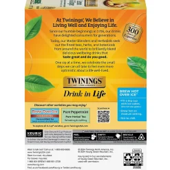 Twinings Lemon & Ginger Herbal Tea, Keurig® K-Cup® Pods, 24/Box (TNA89556)