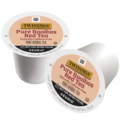 Twinings Pure Rooibos Red Herbal Tea, Keurig® K-Cup® Pods, 24/Box (TNA85791)