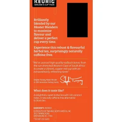 Twinings Pure Rooibos Red Herbal Tea, Keurig® K-Cup® Pods, 24/Box (TNA85791)