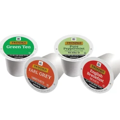 Twinings Variety Pack Assorted Teas, Keurig® K-Cup® Pods, 96/Carton (TNA54192)
