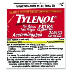 Extra Strength Caplets, 30/Box (64478/7003-30)<Tylenol Hot