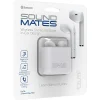 SoundMates Wireless Bluetooth Earbuds with Protective Charging Case, White (5761)<Tzumi New