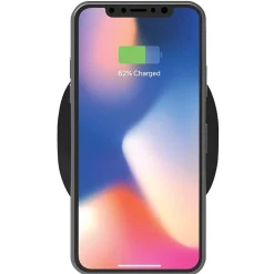 Wireless Power Desk Pad, 10 Watt, Black<Tzumi Best