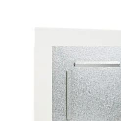 Dry Erase*U Brands Floating Glass Ghost Grid Dry Erase Board, Frameless, 3' x 2' (2798U00-01)