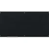 Dry Erase*U Brands Glass Dry Erase Board, 70" x 35", Black Surface, Frameless (172U00-01)