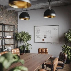 Dry Erase*U Brands PINIT Steel Dry-Erase Whiteboard, Aluminum Frame, 6' x 4' (2808U00-01)