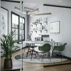 Dry Erase*U Brands PINIT Steel Dry-Erase Whiteboard, Aluminum Frame, 3' x 2' (2805U00-01)