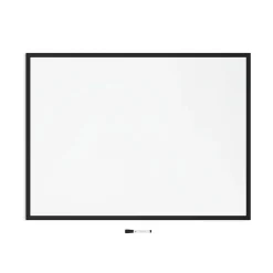 Dry Erase*U Brands Steel Dry-Erase Whiteboard, Fiberboard Frame, 4' x 3' (2893U00-01)