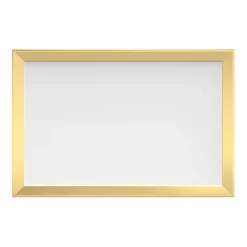 Dry Erase*U Brands Steel Dry-Erase Whiteboard, Framed, 1.4' x 1.9' (3323U00-01)
