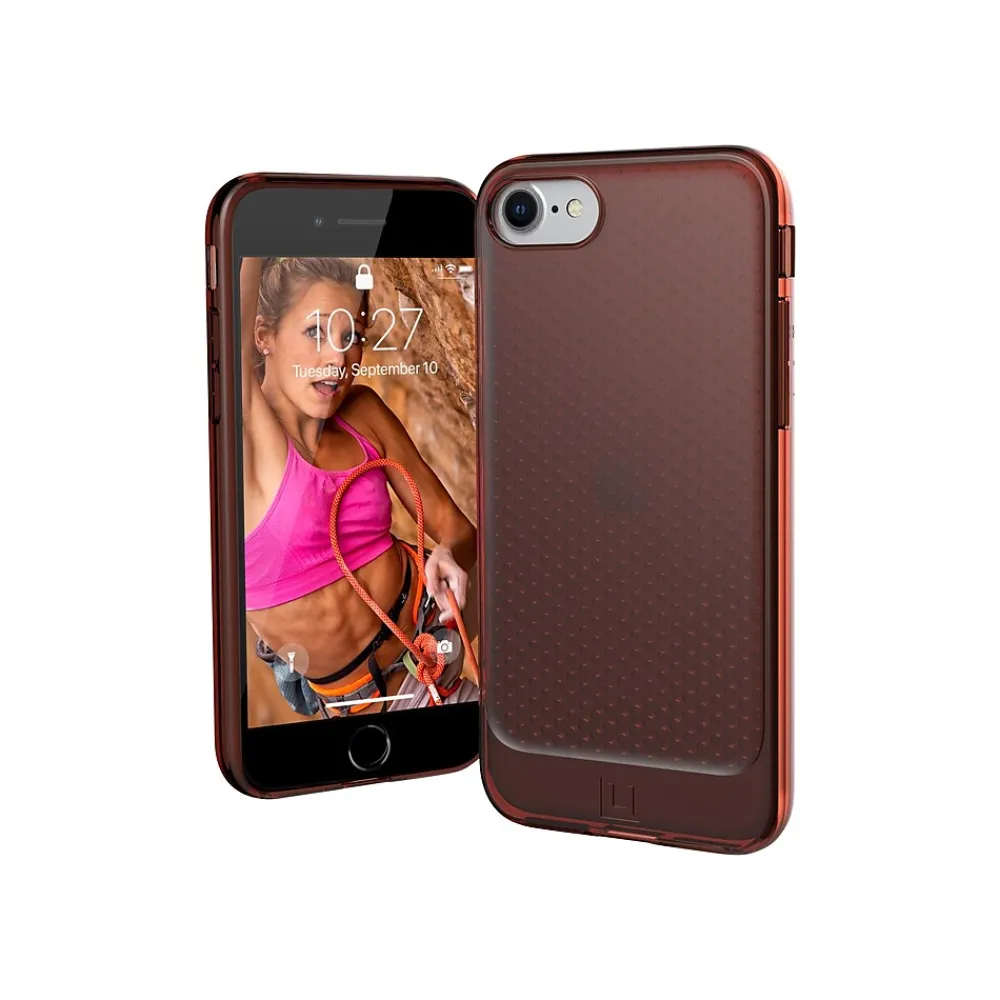 Urban Armor Gear UAG [U] Orange Cover for iPhone Se (2nd generation) (11204N319797)