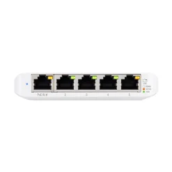 Clearance Ubiquiti UniFi Flex Mini 5-Port PoE Switch, 10Gbps, White (USW-FLEX-MINI)