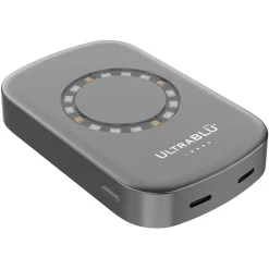 MagSafe Wireless USB Type-C Power Bank, 5000mAh, Gray (UBG020923)<UltraBlu Discount