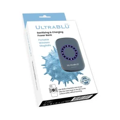MagSafe Wireless USB Type-C Power Bank, 5000mAh, Gray (UBG020923)<UltraBlu Discount