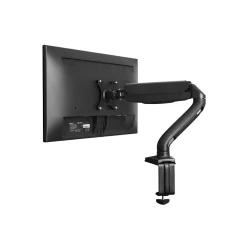 Outlet Uncaged Ergonomics Adjustable Single Computer Monitor LCD Arm/Mount, Black (MM-b)