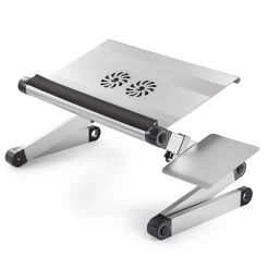 WorkEZ Cool Laptop Riser, 18 x 11”, Silver (WECs)<Uncaged Ergonomics Discount