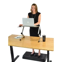 WorkEZ Cool Laptop Riser, 18 x 11”, Silver (WECs)<Uncaged Ergonomics Discount