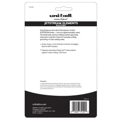 Pens|uni-ball uni Jetstream Elements Ballpoint Pens, Medium Point, 1.0mm, Assorted Ink, 6/Pack (70149)