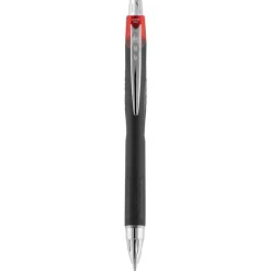 Pens|uni-ball uni Jetstream RT Retractable Ballpoint Pen, Medium Point, 1.0mm, Red Ink, Dozen (73834)