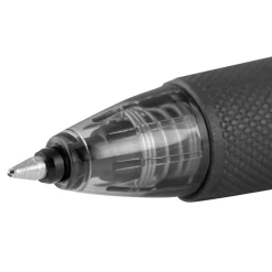 Pens|uni-ball uni Power Tank RT Ballpoint Pens, Medium Point, 1.0mm, Black Ink, 12/Pack (42070)