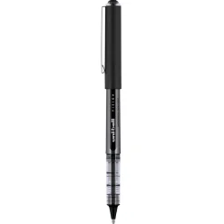 Pens|Uni Vision Rollerball Pen,Micro Point, Black Ink, Dozen (60106)
