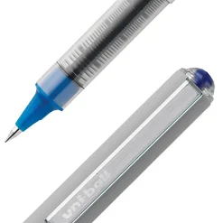 Pens|Uni Vision Rollerball Pen,Fine Point, Blue Ink, Dozen (60134)