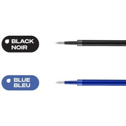 Pens|uni-ball 207 Gel-Ink Pen Refills, Medium Tip, Blue Ink, 2/pack (71207PP)