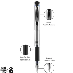 Pens|uni-ball uniball 207 Impact Gel Pens, Bold Point, 1.0mm, Blue Ink (65801)