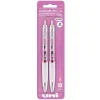 Pens|uni-ball uniball 207 Pink Ribbon Retractable Gel Pens, Medium Point, 0.7mm, Black, 2/Pack (1745148)