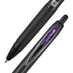 Pens|uni-ball uniball 207 Plus+ Retractable Gel Pens, Medium Point, 0.7mm, Assorted Inks, 6/Pack (70491)